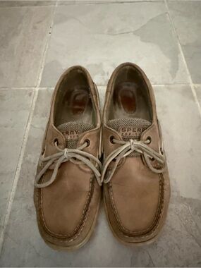 Sperry Women’sTan Leather Boat Shoes